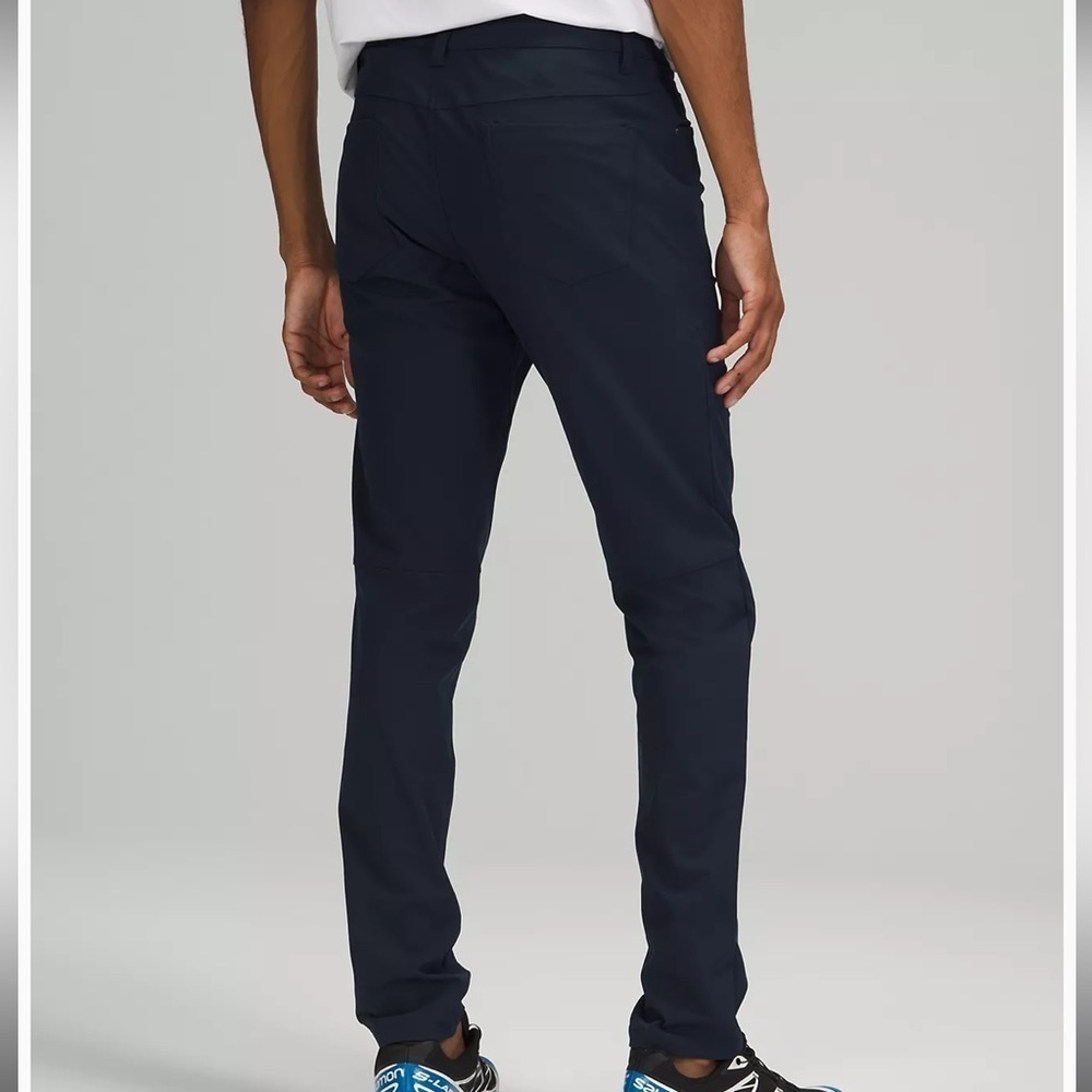 Lululemon Men’s ABC Slim-Fit 5 Pocket Pant 25”L Warpstreme - Picture 8 of 11